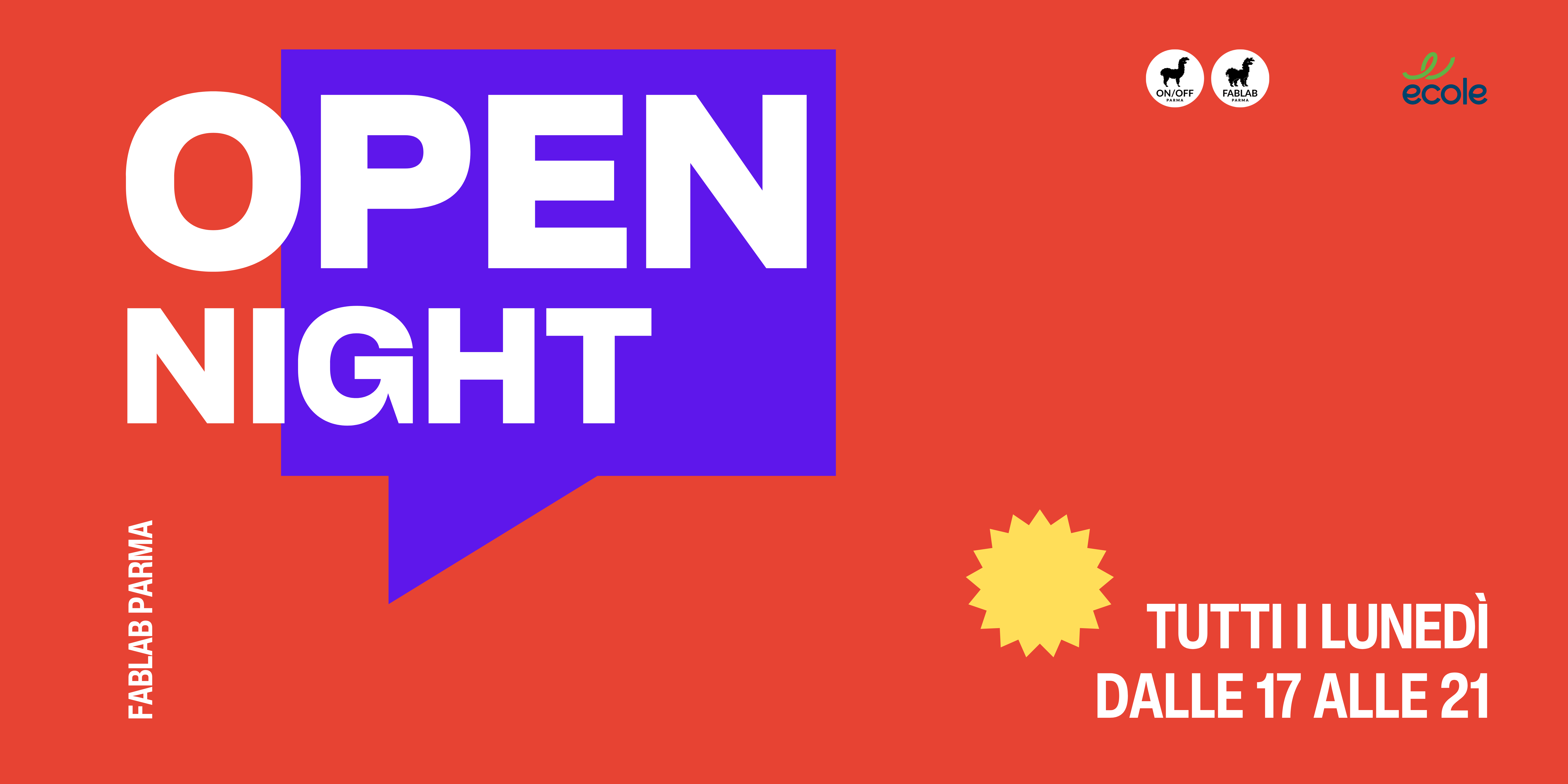 OPEN NIGHT FABLAB PARMA